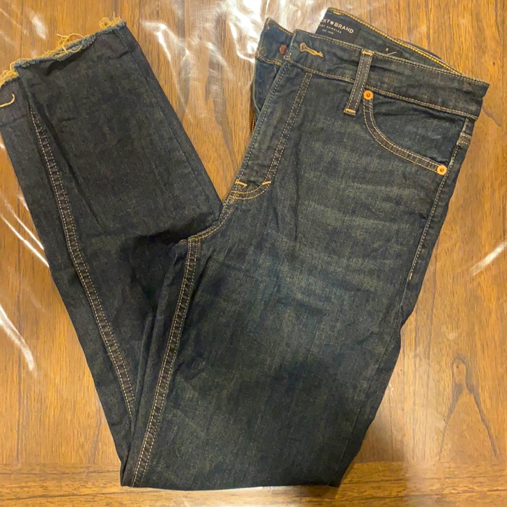 Luck brand ankle jeans high rise skinny bridgette